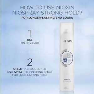 Additional picture of Nioxin Niospray Hairspray x Strong 400ml