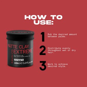 Additional picture of OSMO Matte Clay Extreme 100ml