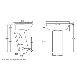 Additional picture of Rem Aqua Pedestal Fwash Unit