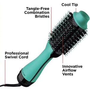 Additional picture of Revlon Volumiser Brush Teal