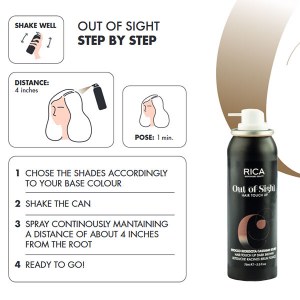 Additional picture of Rica Root Conceal L Brown 75ml