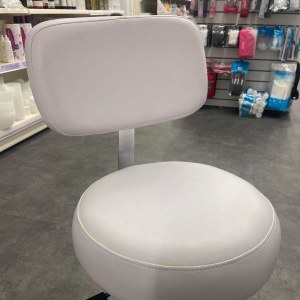 Additional picture of SM Compact Stool & Back Wh D
