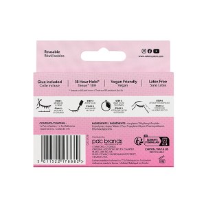 Additional picture of SS Strip Lash 3/4 022 Salon System  Black