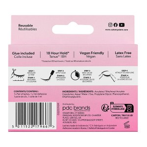 Additional picture of SS Strip Lash 116 Natural Salon System Natural Lash Black