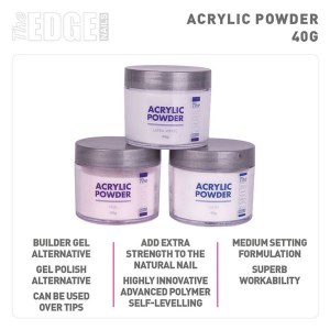 Additional picture of The Edge Acrylic Pow Wh 40g