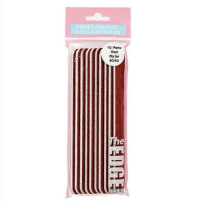 Additional picture of The Edge Mylar Red 80 10pk