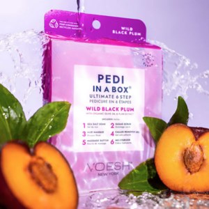 Additional picture of Voesh 6step Pedi Black Plum