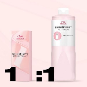 Additional picture of Wella Shinefinity Bottle 2% 1L