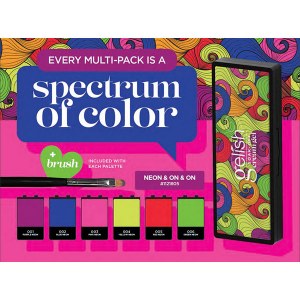 Additional picture of Gelish Cream Gel Neon On & On Palette