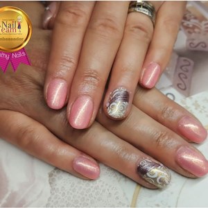 Additional picture of Halo Gel Pink Shimmer 8ml