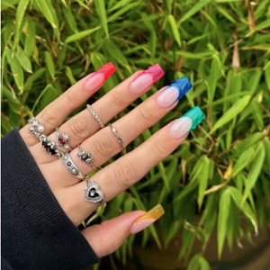 Additional picture of Halo Gel Stained Glass Blue D