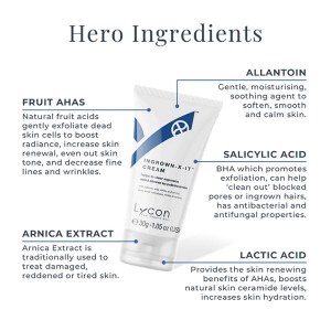 Additional picture of Lycon Ingrown X-It Cream 30g