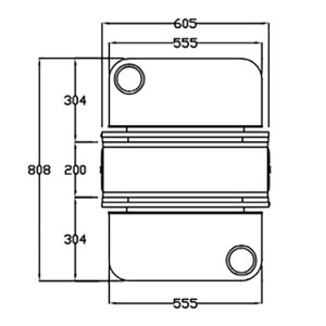 Additional picture of Rem Oracle Island Unit