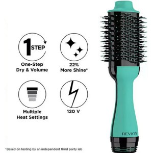 Additional picture of Revlon Volumiser Brush Teal