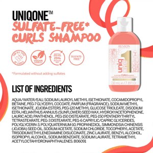 Additional picture of Revlon UniqOne Curls Shampoo 230ml