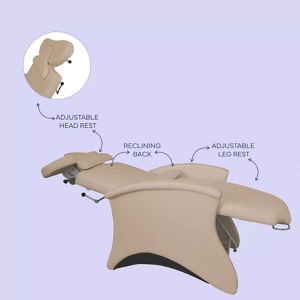 Additional picture of SM Monroe Chair/Bed Taupe