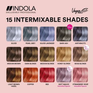 Additional picture of Indola Mousse Ligh Brown Hazel 200ml