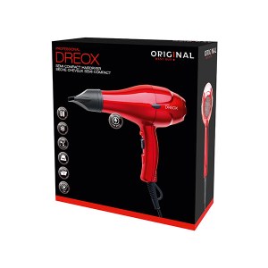 Additional picture of Sinelco Org Hairdryer Red
