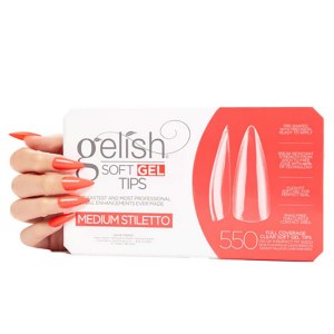 Additional picture of SoftGel Tips Stiletto Med 550 pk