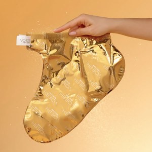 Additional picture of Voesh Collagen Socks Gold