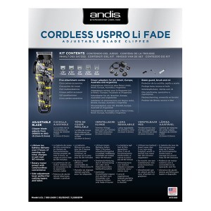 Additional picture of Andis USPro Li Fade Nation Clipper