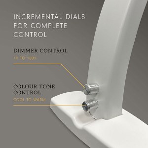 Additional picture of Halo Crescent LED Table Lamp