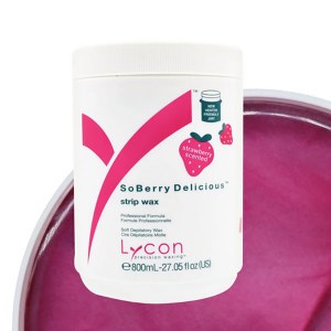 Additional picture of Lycon SoBerry Strip Wax 800ml
