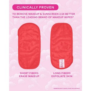 Additional picture of Makeup Eraser Cloth Red