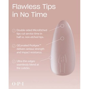 Additional picture of OPI Gelevate Almond Clear 640p