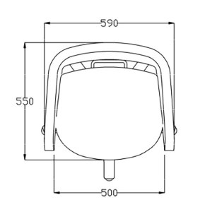 Additional picture of Rem Capri Hydraulic Chair Col