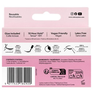 Additional picture of SS Strip Lash 132 Natural