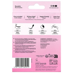 Additional picture of SS Strip Lash 3/4 022 5pk Salon System  Black