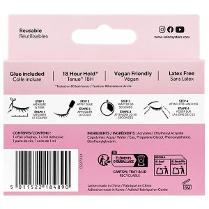 Additional picture of SS Strip Lash 3/4 088 Salon System  Black