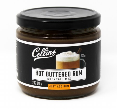 COLLINS HOT BUTTERED RUM 12 OZ