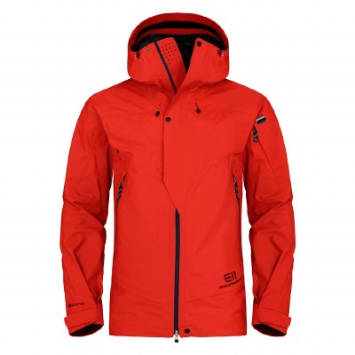 Elevenate Pure Jacket Mens Red Glow Small 2023