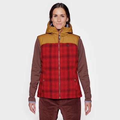 Elevenate Yellowstone Vest Womens Red Glow Medium 2024