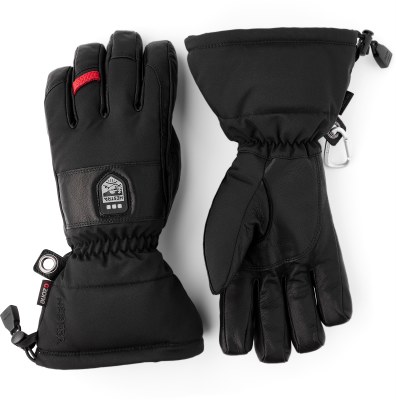 Hestra Power Heater Gauntlet Glove Black 8 2023