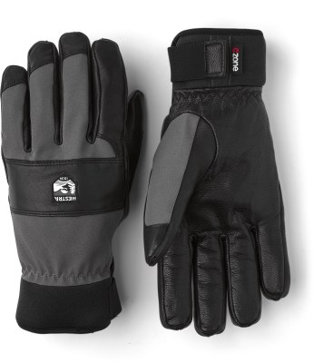 Hestra Vernum Spring Glove Grey/Black 8 2024