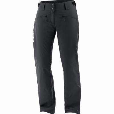 Salomon Womens Edge Pant Deep Black Extra Small 2026