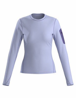 2027 Arcteryx Women RHO Crew Kasumi/Blurple Small