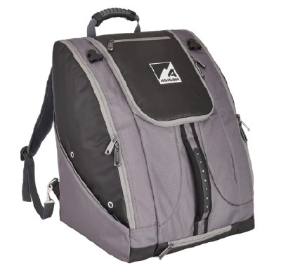 2027 Athalon Everything Deluxe Boot Bag Black/ Gray