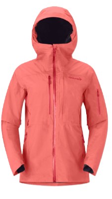 2027 Norrona Lofoten Women's Gore-Tex Insulated Jacket Deep Sea Coral Small