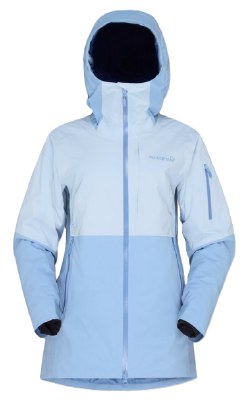 2027 Norrona Lofoten Women's Gore-TexThermo80 Jacket Cashmere Blue/Allure Small