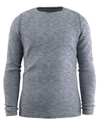 2027 Smartwool Kids' Merino Blend Crew Charcoal Heather Small