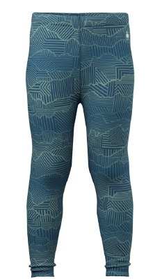 2027 Smartwool Kids' Merino Bottom Indigo Linear Peaks Small