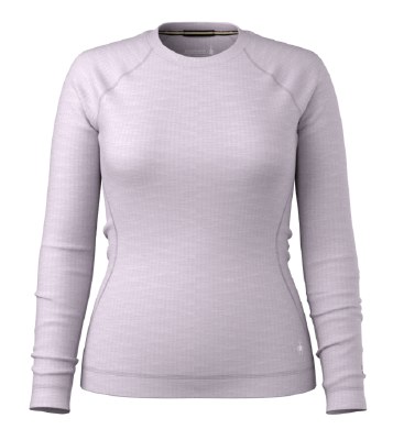 2027 Smartwool Women's Thermal Crew Icy Lavender Heather Small