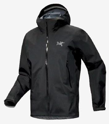 2026 Arcteryx Men's Beta Jacket Black Extra Large