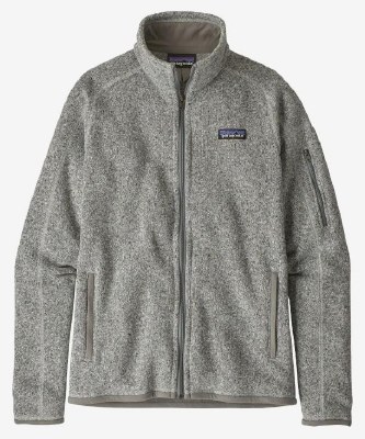 2026 Patagonia Women's Better Sweater Jacket Birch White Small