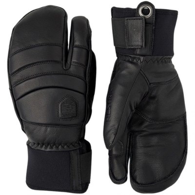 2026 Hestra Fall Line 3 Finger Unisex Black 8