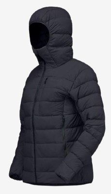 2026 Norrona Women's Femund Down 700 Zip Hood Caviar Black Medium